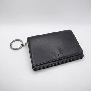 Vintage Coach Black Bedford Multi-Function Purse Wallet 6994